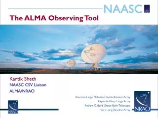 The ALMA Observing Tool