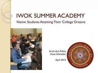 IWOK SUMMER ACADEMY