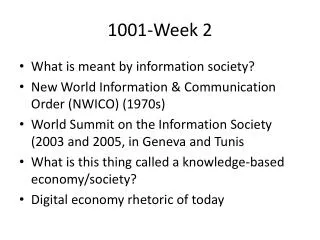 1001-Week 2