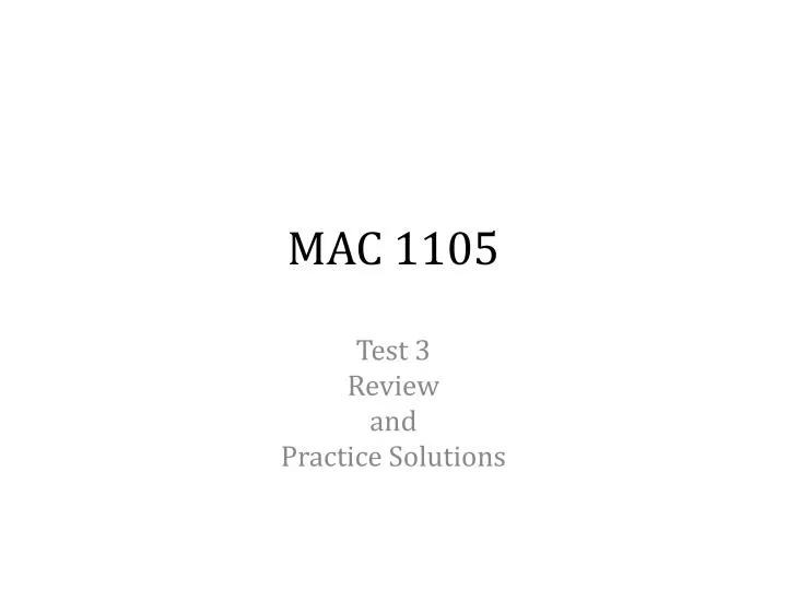mac 1105