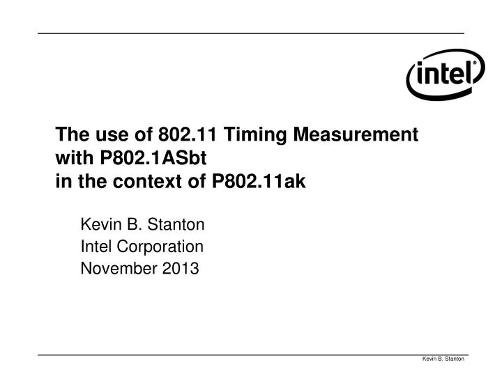 the use of 802 11 timing measurement with p802 1asbt in the context of p802 11ak