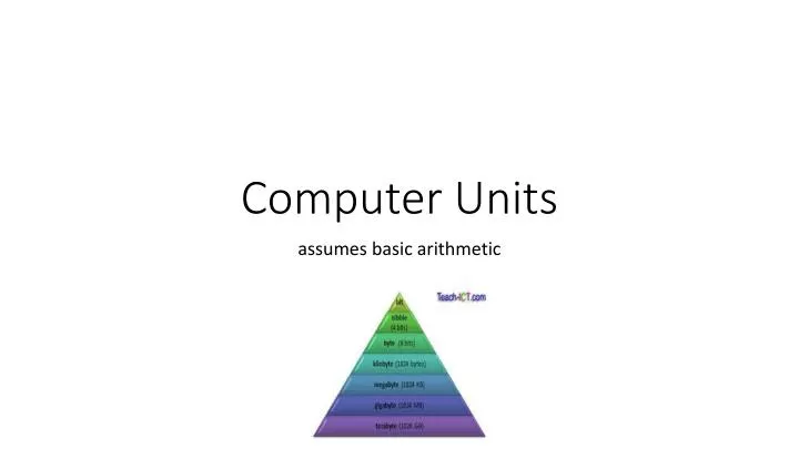 computer units