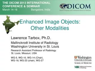 Enhanced Image Objects: Other Modalities
