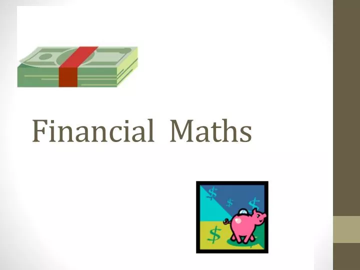 financial maths