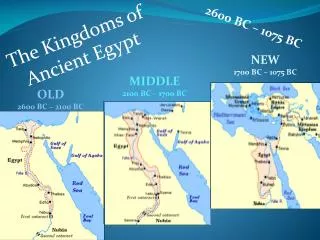 The Kingdoms of Ancient Egypt