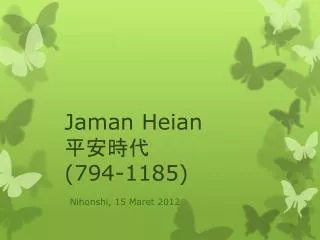 jaman heian 794 1185