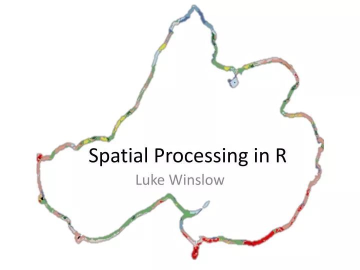 spatial processing in r