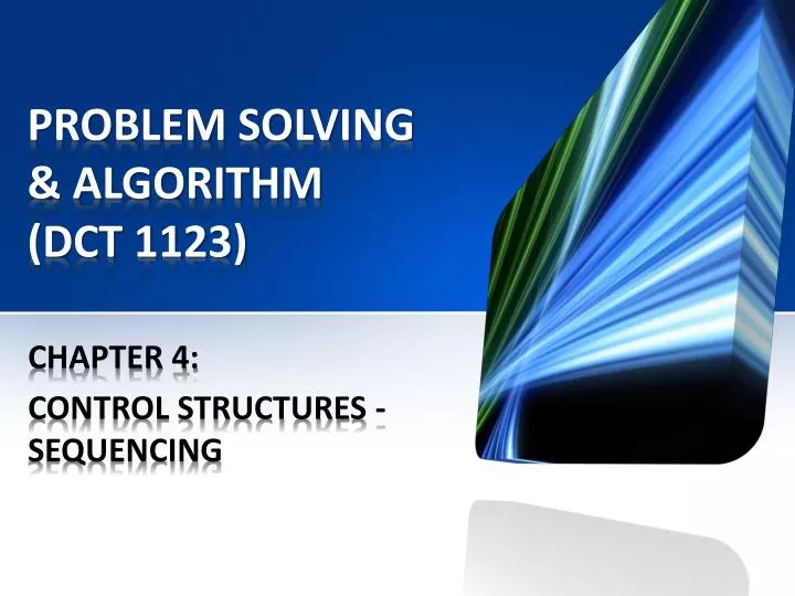 problem solving algorithm dct 1123
