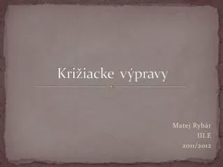kri iacke v pravy