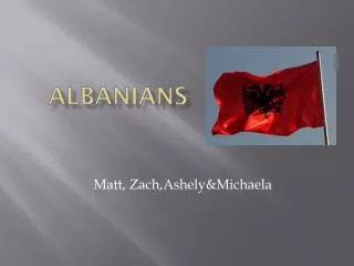 ALBANIANS