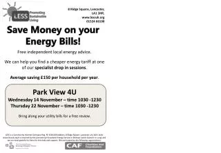 Free independent local energy advice.