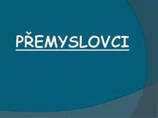 p emyslovci
