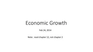 Economic Growth