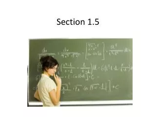 section 1 5
