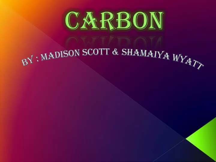 carbon