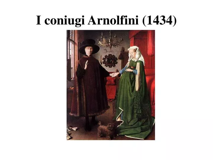 i coniugi arnolfini 1434