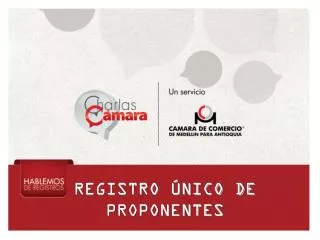 registro nico de proponentes
