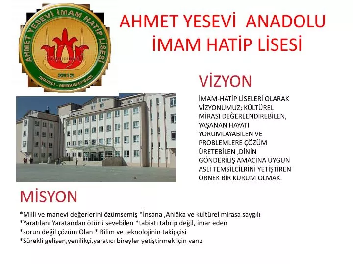 ahmet yesev anadolu mam hat p l ses