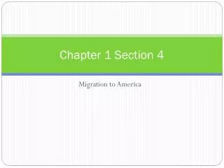 chapter 1 section 4