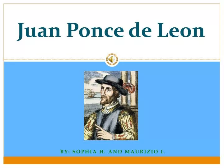 juan ponce de leon