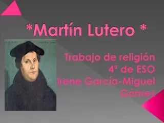 mart n lutero