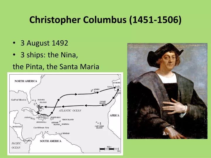 christopher columbus 1451 1506