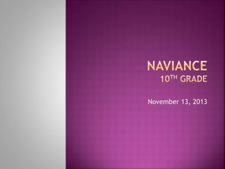 naviance 10 th grade
