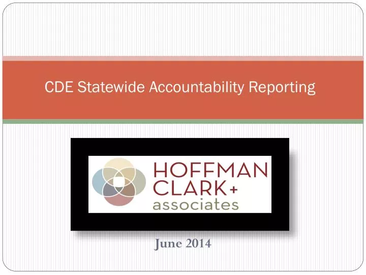 cde statewide accountability reporting
