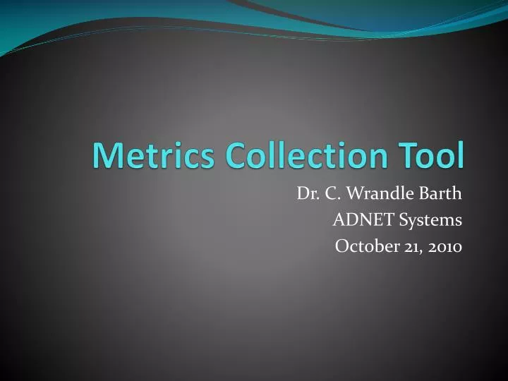metrics collection tool