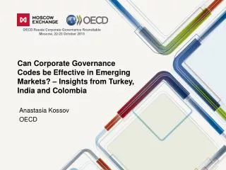 Anastasia Kossov OECD