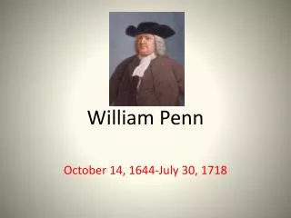 william penn
