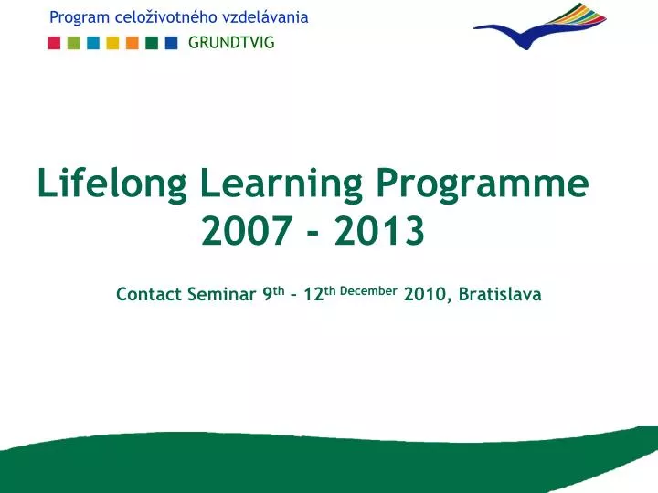lifelong learning programme 2007 2013