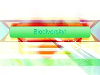 biodiversity