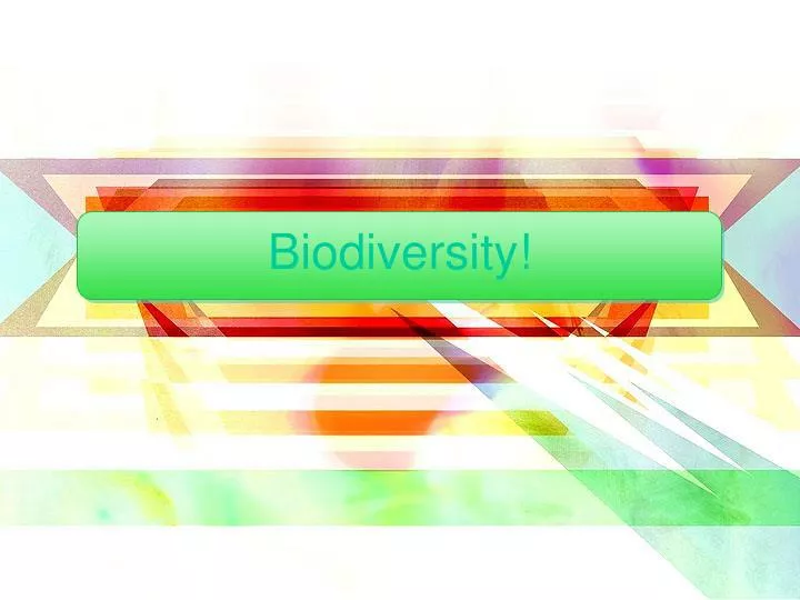 biodiversity