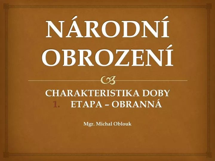 n rodn obrozen