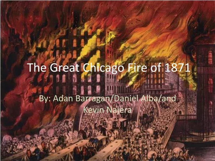 the great chicago fire of 1871