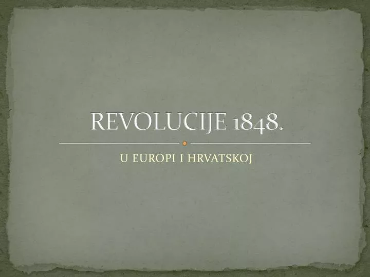 revolucije 1848
