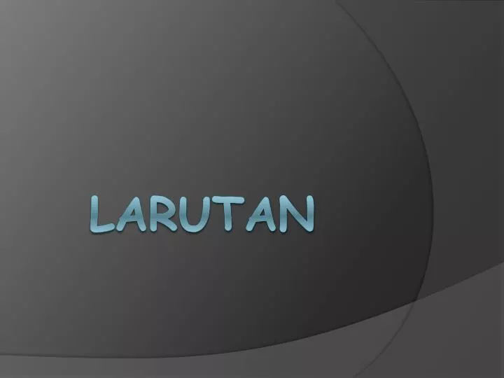 larutan