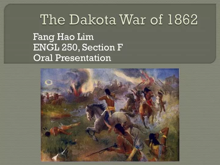 the dakota war of 1862
