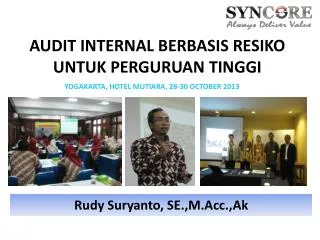 audit internal berbasis resiko untuk perguruan tinggi