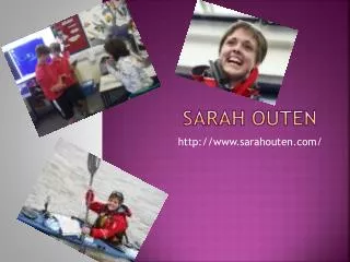 Sarah Outen