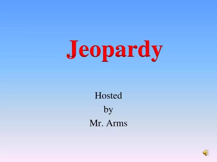 hosted by mr arms