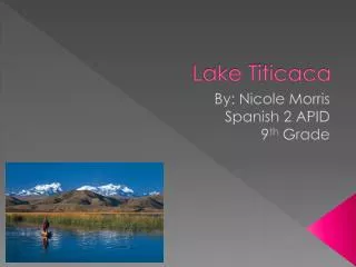 Lake Titicaca