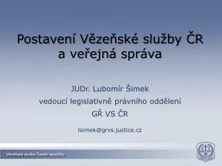 postaven v ze sk slu by r a ve ejn spr va