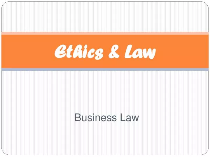 ethics law