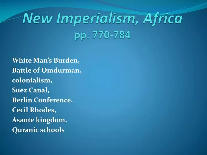 new imperialism africa pp 770 784