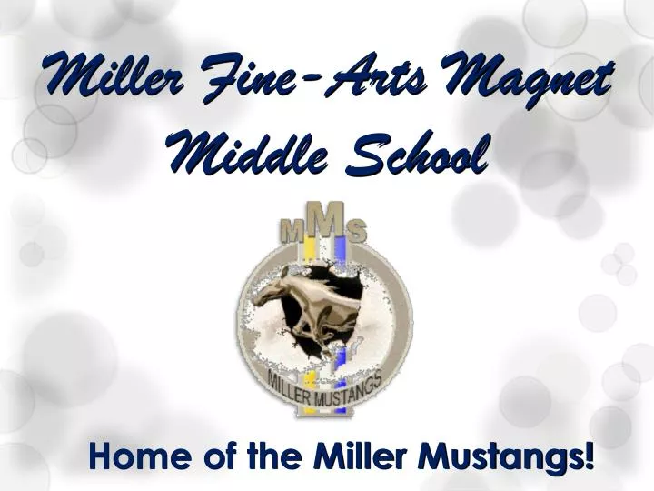 miller fine arts magnet middle school