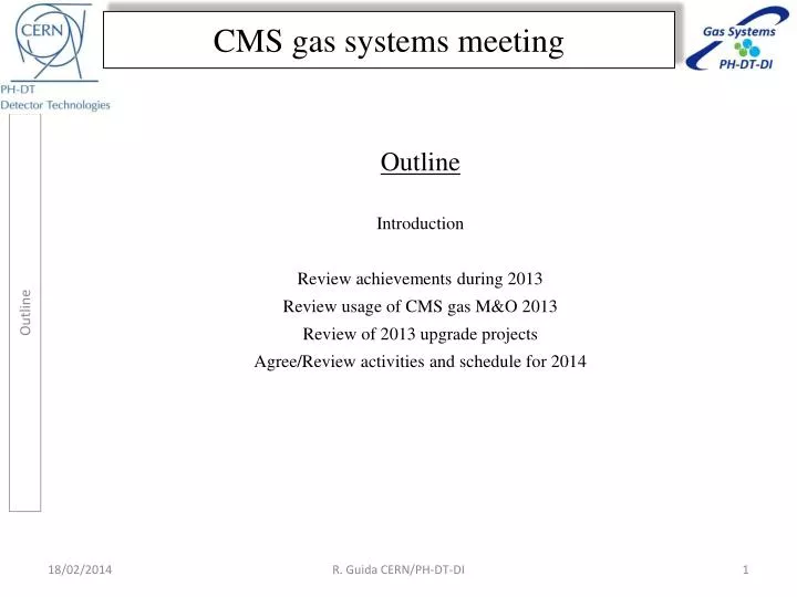 cms gas systems meeting