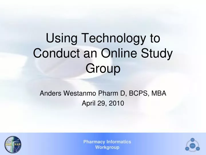 using technology to conduct an online study group
