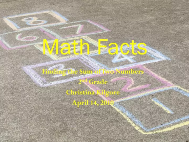 math facts